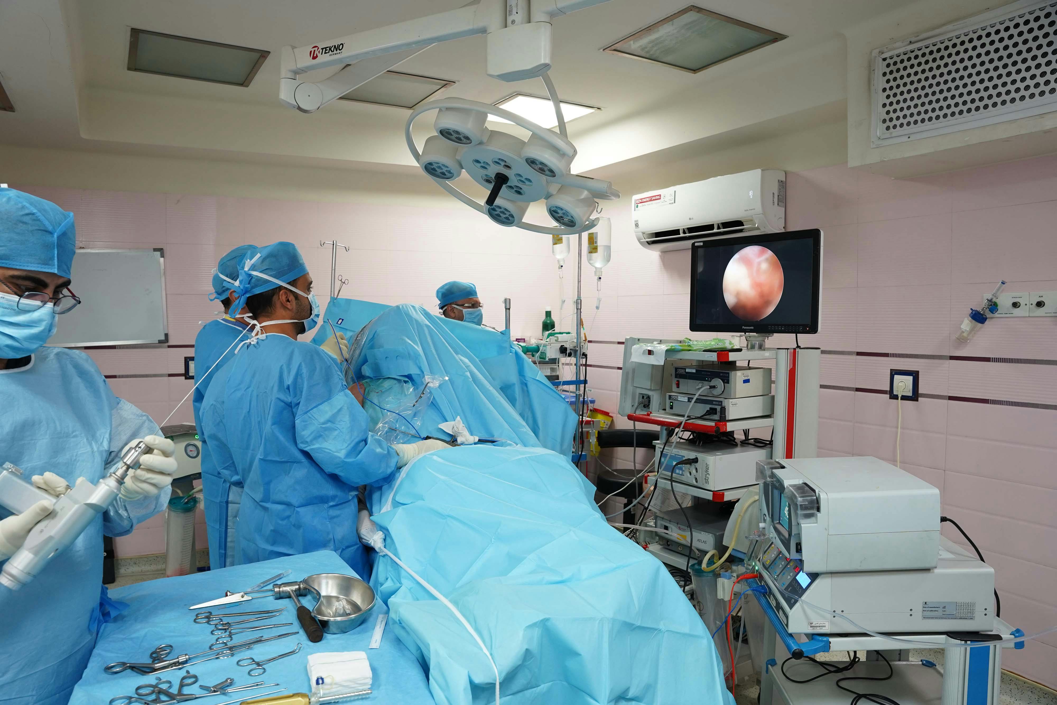 Dr. Dr. Subarna Islam with patient